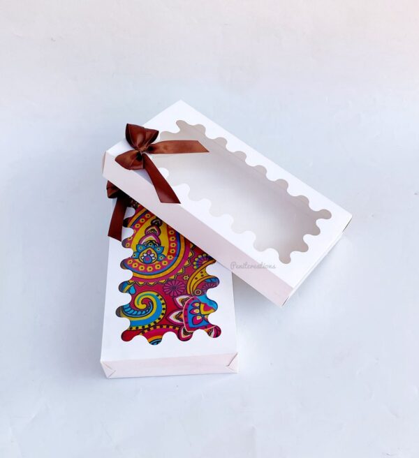 Fabric packaging box