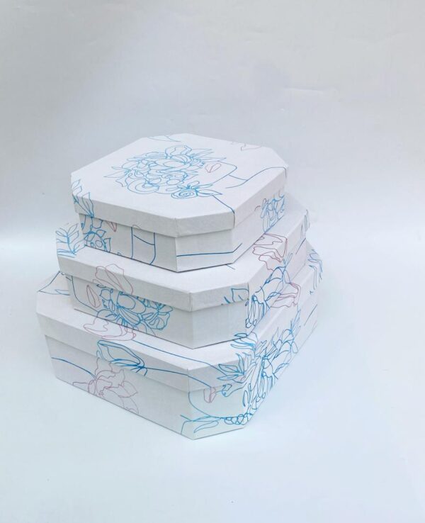 3 set octagonal box - Image 2